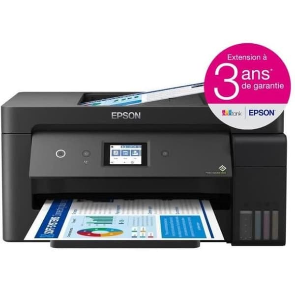 Skrivare - EPSON - Ecotank ET-15000 - Bläckstråle - Automatisk dubbelsidig utskrift - ANSI A (Letter)