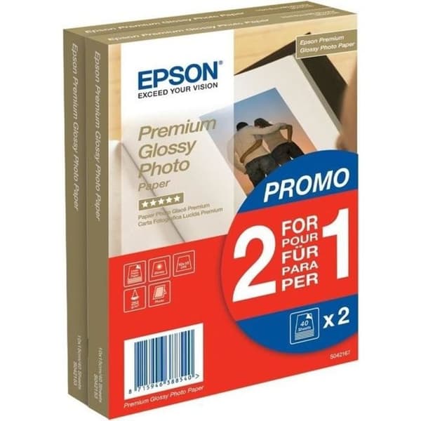 EPSON - Premium Glansigt 10x15 papper