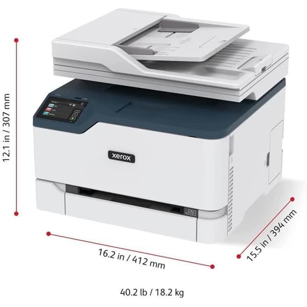 Xerox C235V/DNI 4in1 A4 färglaser multifunktionsskrivare, 22ppm, wifi