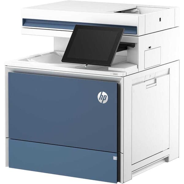 Hp Laserjet Color Enterp Mfp 5800dn Multifunktionsprinter Hvid
