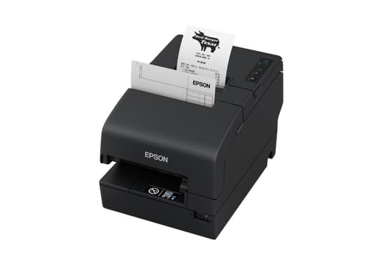 Epson TM H6000VI-102 - Kvittoskrivare - termisk linje/punktmatris - 230 x 297 mm, Rulle (7,95 cm) - 180 x 180 dpi - 9 pin - upp till 500 mm/sek - ser