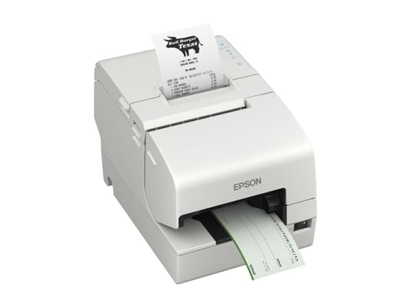 Epson TM H6000VI-101 - Kvitteringsskriver - termolinje/punktmatrise - 230 x 297 mm, Rull (7,95 cm) - 180 x 180 dpi - 9 pin - inntil 500 mm/sek - seri