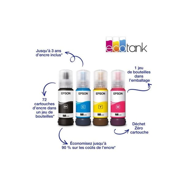 Epson EcoTank ET 2865 multifunktionsskrivare