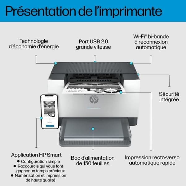 HP LASERJET SFP M209DW 6GW62F-B19