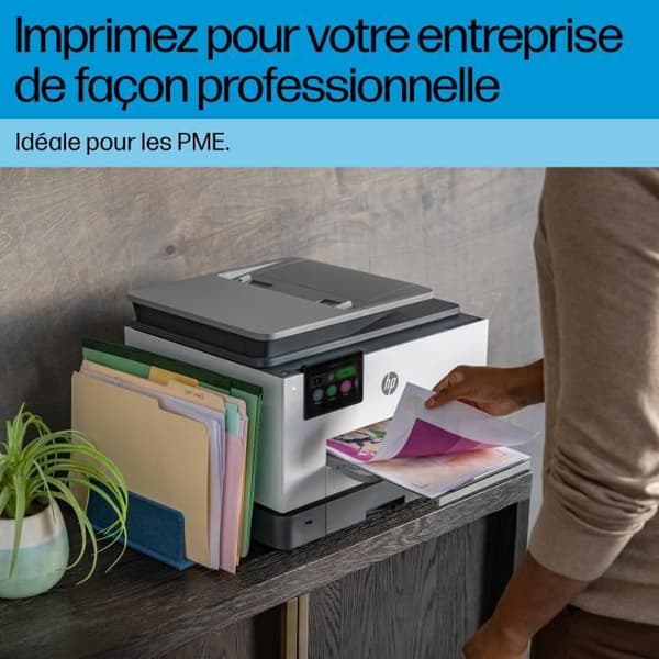HP OfficeJet Pro 9135e allt-i-ett färgduplexskrivare, 3 månaders Instant Ink ingår med HP+