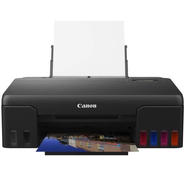 Bläckstråleskrivare - CANON MegaTank G550 - Påfyllningsbara bläckbehållare - WIFI - Svart