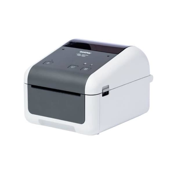 Brother TD4210D Direkt termisk etikettskrivare 203 x 203 dpi kol, vit USB, RS-232