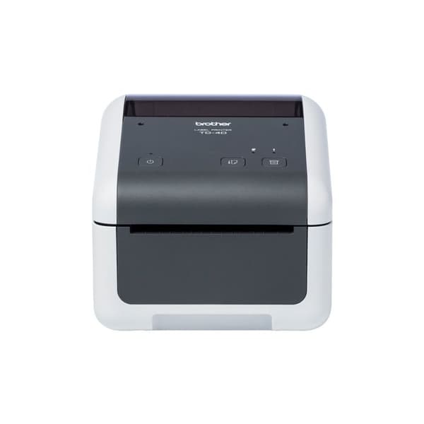 Brother TD4210D Direkt termisk etikettskrivare 203 x 203 dpi kol, vit USB, RS-232