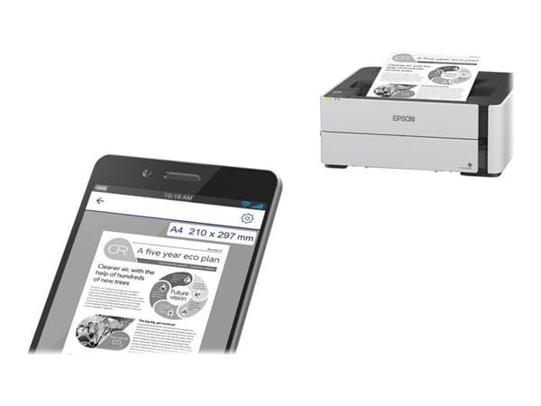 Epson ET-M1180 bläckstråleskrivare - Monokrom - Utskrift 39 sid/min Mono - 1200 x 2400 dpi