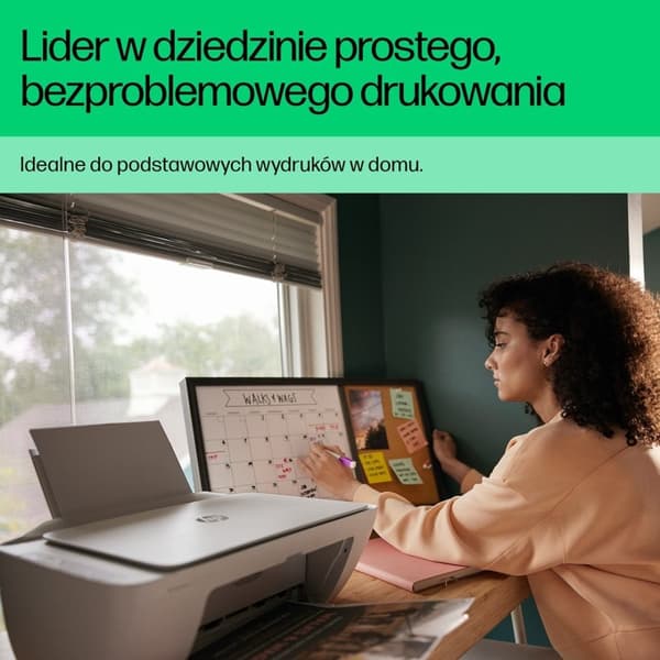 HP DeskJet 2820e trådløs alt-i-en farveprinter, kopimaskine, scanner