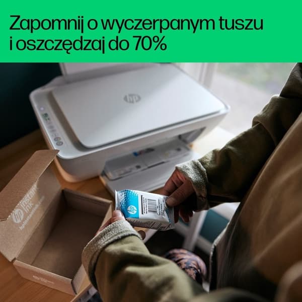 HP DeskJet 2820e trådløs alt-i-en farveprinter, kopimaskine, scanner