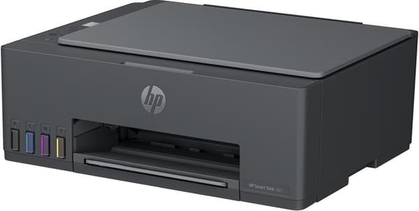 HP Smart Tank 581 All-in-One printer, Hjemme og hjemmekontor, Udskriv, kopiér, scan, Trådløs; Printertank til store mængder; Udskriv fra telefon eller