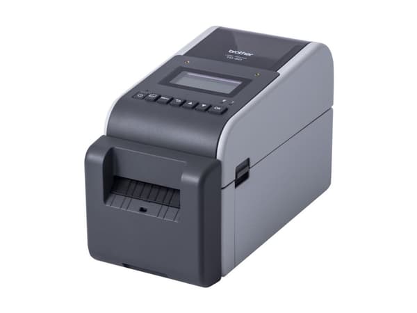 Brother TD-2350D300 - Etikett-/kvitteringsskriver - S/H - direktetermisk - Rull (6,3 cm) - 300 dpi - inntil 152.4 mm/sek - Wi-Fi(n), Bluetooth 5.2, L Sort, Grå