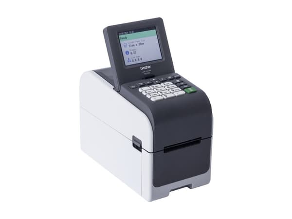 Brother TD-2320DSA300 - Etikett-/kvitteringsskriver - S/H - direktetermisk - Rull (6,3 cm) - 300 dpi - inntil 152.4 mm/sek - USB 2.0, USB-vert, LAN