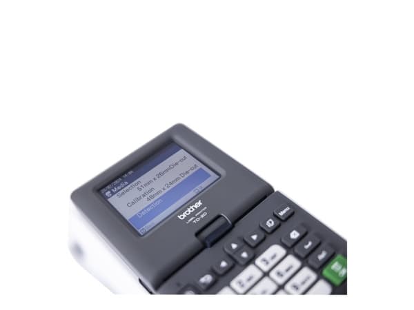 Brother TD-2320DSA300 - Etikett-/kvitteringsskriver - S/H - direktetermisk - Rull (6,3 cm) - 300 dpi - inntil 152.4 mm/sek - USB 2.0, USB-vert, LAN