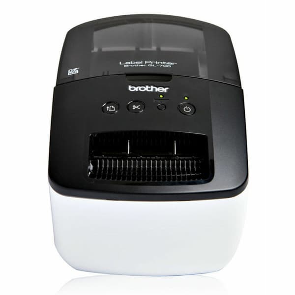 Etikettskrivare Brother QL-700 Vit Svart/Vit Svart, Vit