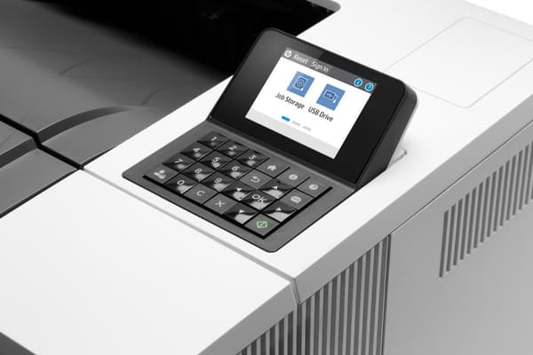 HP LaserJet Enterprise M507dn, utskrift, dubbelsidig utskrift