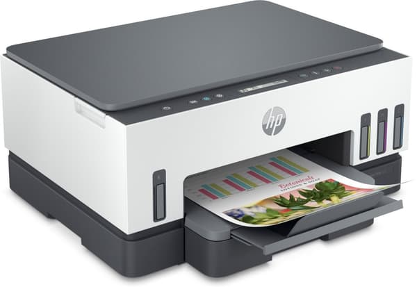 HP Smart Tank 720 allt-i-ett termisk bläckstråleskrivare A4 4800 x 1200 DPI 15 ppm Wi-Fi