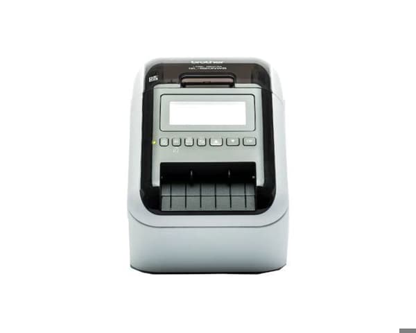 OUTLET Brother ql820nwbc professionell termisk etikettskrivare wifi - bluetooth mfi - svart/röd utskrift - lcd-skärm Svart, Vit