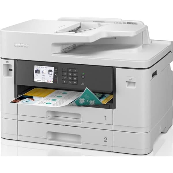 4-i-1 multifunktionsskrivare - BROTHER - Business Smart - Inkjet - A3 - Färg - Wi-Fi - MFCJ5740DWRE1