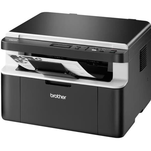 Brother DCP-1612W monokrom laser multifunktionsskrivare - upp till 20 sid/min - A4-Legal-format - Wi-Fi Svart, Vit