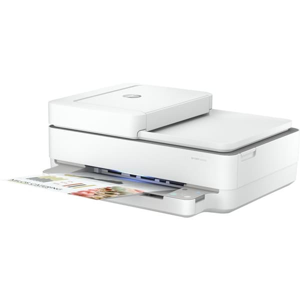 HP ENVY 6420e allt-i-ett-skrivare - Färgastråleskrivare - Kopiera Skanna - 6 månader med Instant ink ingår med HP+ Vit