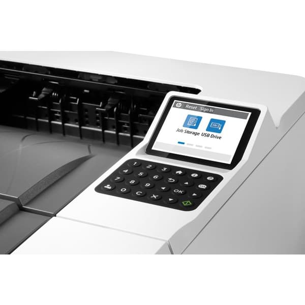 HP Laserjet Enterprise M406dn svartvit laser multifunktionsskrivare Vit