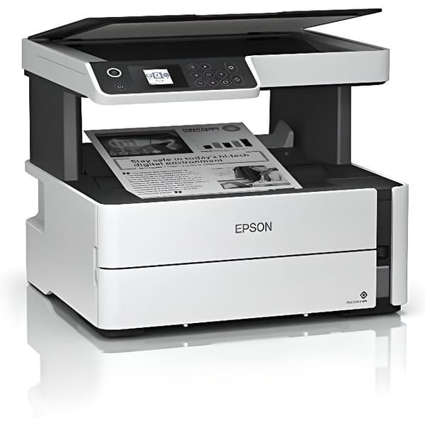 Bläckstråleskrivare - Epson - EcoTank M2170 - A4 - 1200 x 2400 DPI - 39 ppm - WiFi Svart, Vit