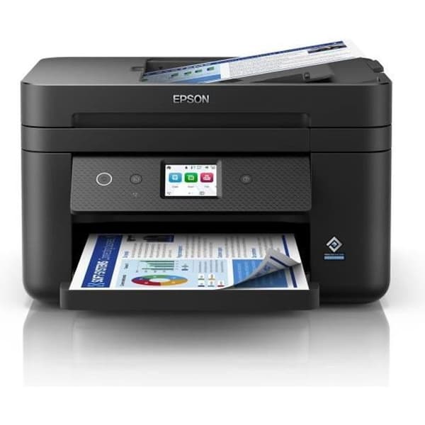 EPSON Workforce WF-2960DWF-skrivare - USB 2.0/Wi-Fi/LAN - Mac/Windows Svart