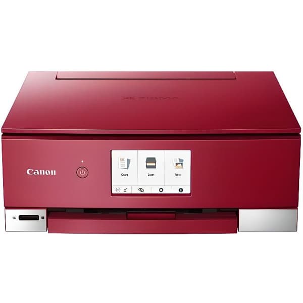 Flerfunktionsskrivare - Canon - PIXMA TS8352A - Röd färg - Wi-Fi - Dubbelsidig utskrift Röd