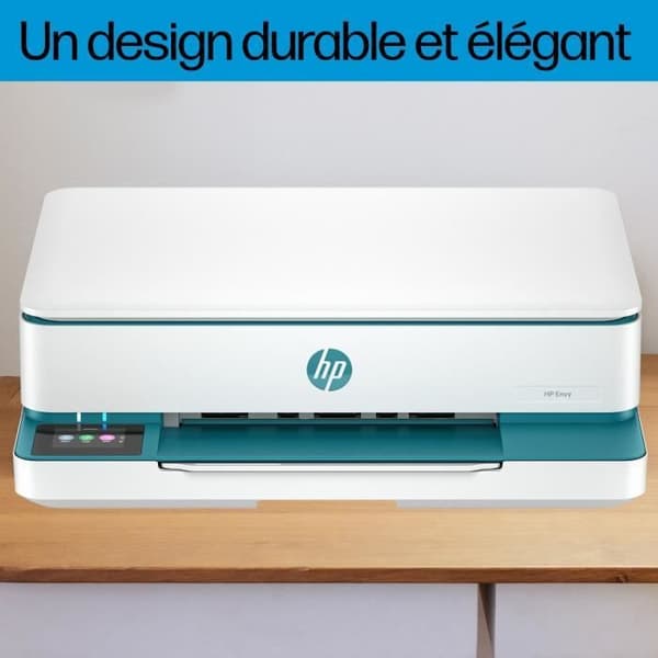 HP Envy 6122e All-in-One-skrivare Bläckstråle i färg - Kopiering Skanning - 3 månader av Instant ink ingår med HP+
