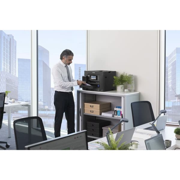 Multifunktionsskrivare Epson EcoTank ET-5850 25 ppm WiFi Svart