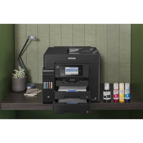 Multifunksjonsskriver Epson EcoTank ET-5850 25 ppm WiFi Svart
