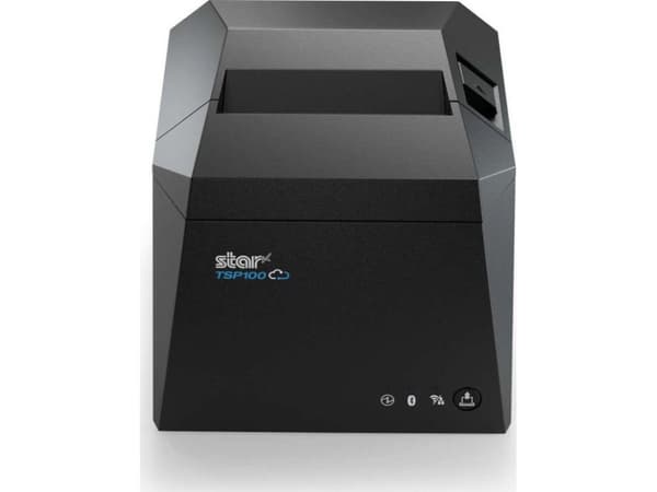 Star Micronics TSP143IV UEWB GY E+U, suora lämpö, POS-tulostin, 250 mm/s, langallinen ja langaton, USB Type-C, vaaka/pysty