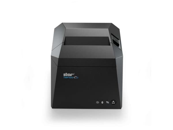 Star Micronics TSP143IV UEWB GY E+U, Direkte Termisk, POS-skriver, 250 mm/sek, Ledning & Trådløs, USB Type-C, Horisontal/vertikal Grå