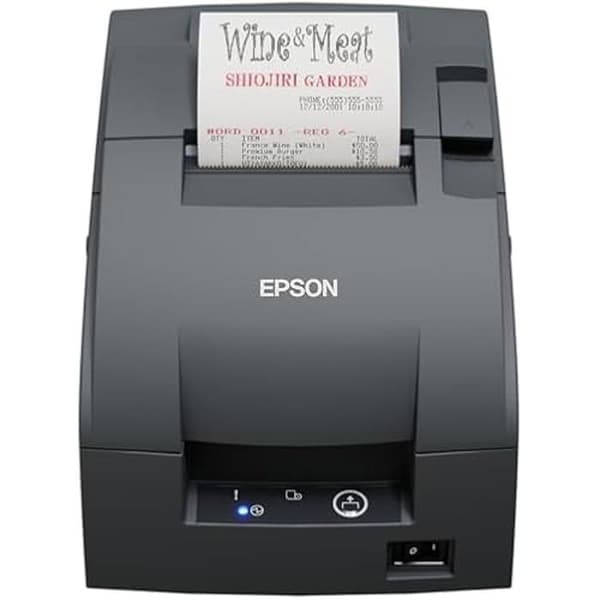 Dot Matrix Printer - EPSON - TM-U220IIB - Kabelansluten - Svart - Direkt termisk
