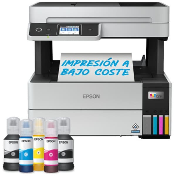 Multifunktionsprinter Epson Sort, Hvid