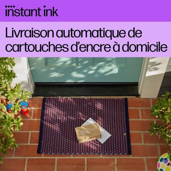 HP Deskjet 4222e Color Inkjet Copy Scan All-in-One-skrivare - 3 månaders Instant-bläck ingår i HP+