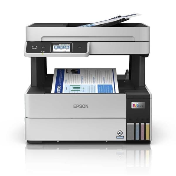 EPSON ECOTANK L6490 INKJET A4 4800 X 1200 DPI 37 PPM WIFI (C11CJ8 Svart, Vit