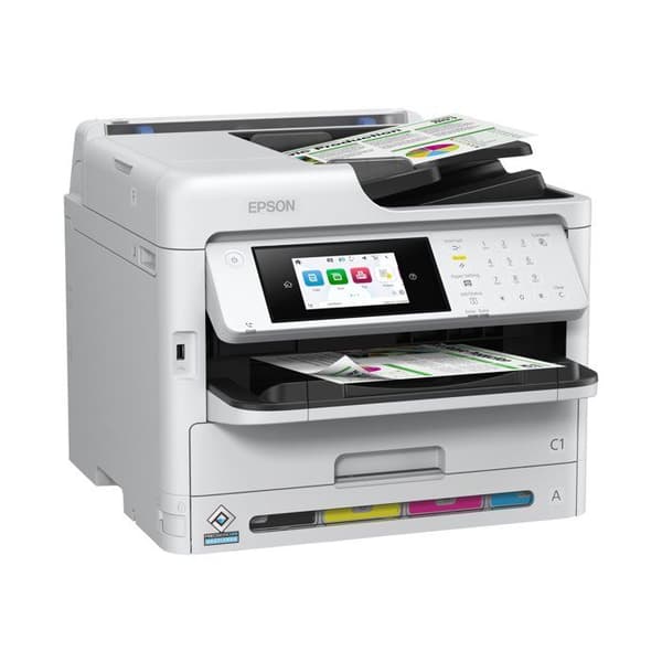 SKRIVARE, skrivare och multifunktioner, inkjet multifunktion, Epson Workforce Pro Wf-c5890dwf specifikationer Typologi Svart, Grå