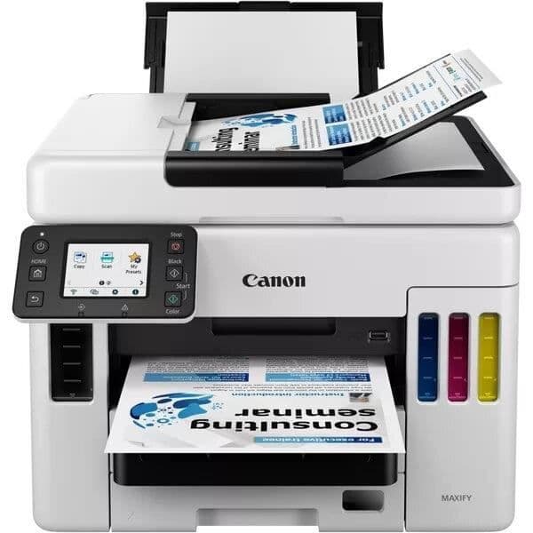 CANON MAXIFY GX6040 bläckstråleskrivare - A4 - Wifi - 24 bilder per minut svartvit - 15,5 bilder per minut i färg Vit