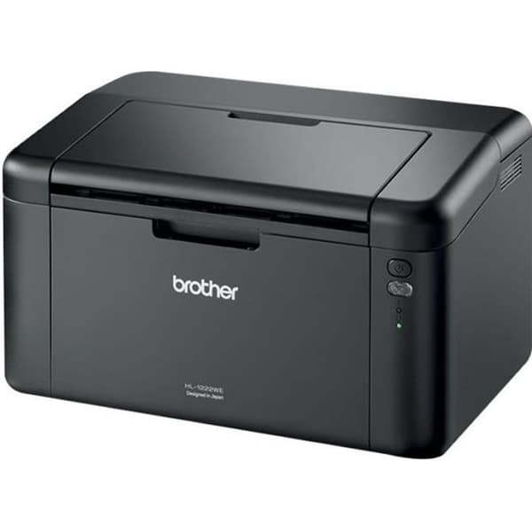 Brother HL-1222WE Laser Monokrom A4-Legal skrivare 2400 x 600 dpi 20 sid/min 150 ark USB 2.0, Wi-Fi(n)