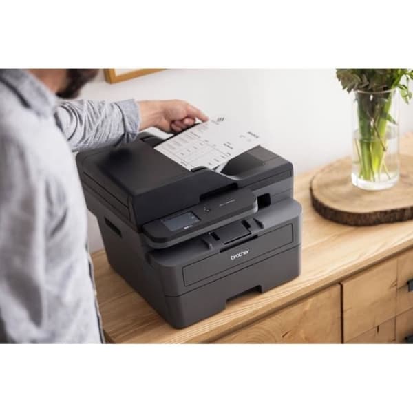 4-i-1 monokrom laser multifunktionsskrivare - BROTHER - MFC-L2860DWE - Ethernet och Wifi
