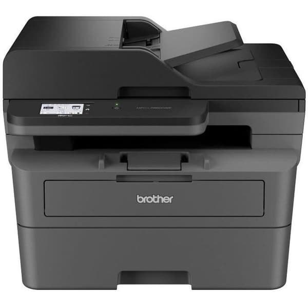 4-i-1 monokrom laser multifunktionsskrivare - BROTHER - MFC-L2860DWE - Ethernet och Wifi Svart