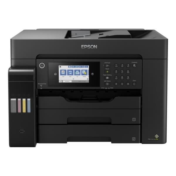 Epson EcoTank L15160 CISS multifunktionsskrivare i färg - Svart - A3 - Dubbelsidig - ADF