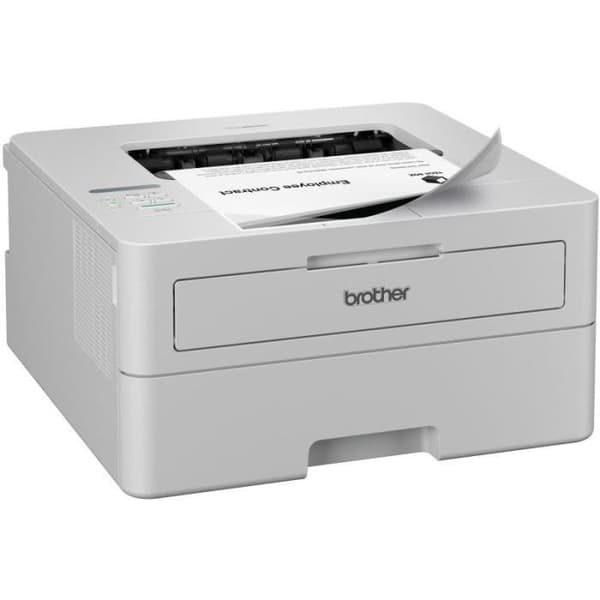 A4 monokrom laserskrivare - BROTHER - HLL2865DWRE1 - Wi-Fi - Professionell och kompakt Vit