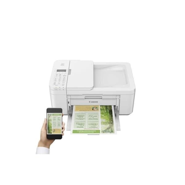 Multifunktionsskrivare - CANON PIXMA TR4651 - Kontors- och fotobläckstråleskrivare - Färg - WIFI - Vit