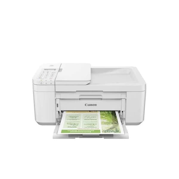 Multifunktionsskrivare - CANON PIXMA TR4651 - Kontors- och fotobläckstråleskrivare - Färg - WIFI - Vit Vit