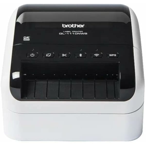 Labelprinter Brother QL-1110NWBC Sort/Hvid Sort, Hvid