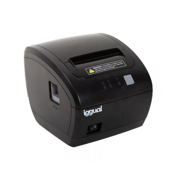 iggual TP EASY 80 USB+RJ11 termisk skrivare svart